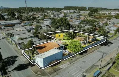 Terreno industrial / comercial à venda com 1755m²,  há 150 metros da rod. leopoldo jacomel em piraquara