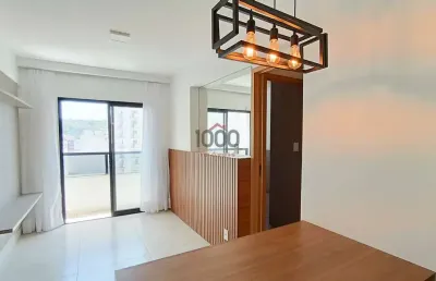Apartamento 2 suítes com planejados para locação no centro - juiz de fora