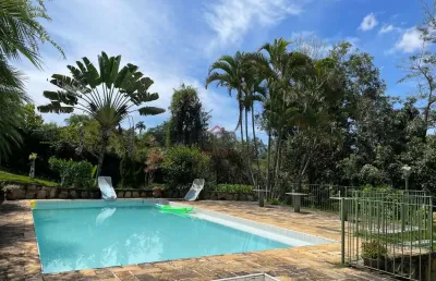 Granja recanto dos lagos, piscina, 4.727 m2 murados,  casa colonial 4 quartos, 4 vagas cobertas.