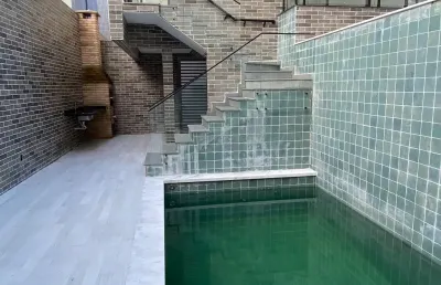 Casa com 3 quartos à venda no Embaré, Santos 