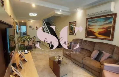Sobrado triplex à venda no embaré – conforto, espaço e lazer completo!