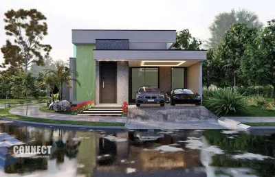 Casa com 3 dormitórios à venda, 180 m² por r$ 1.400.000,00 - condominio le france - sorocaba/sp
