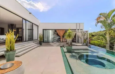 Casa com 4 dormitórios à venda, 870 m² por r$ 8.000.000,00 - parque reserva fazenda imperial - sorocaba/sp