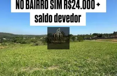 Terreno à venda na Estrada São Roque, Sim, Feira de Santana