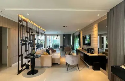 Casa de condomínio para aluguel tem 400 metros quadrados com 4 quartos