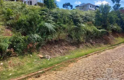 Terreno à venda, 324 m² por r$ 245.000,00 - albuquerque - teresópolis/rj