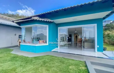 Casa à venda, 100 m² por r$ 720.000,00 - albuquerque - teresópolis/rj
