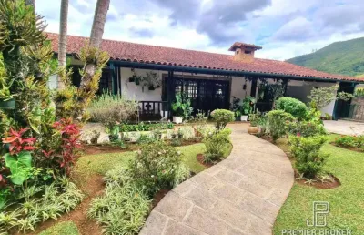 Casa com 6 dormitórios à venda, 700 m² por r$ 1.690.000,00 - tijuca - teresópolis/rj