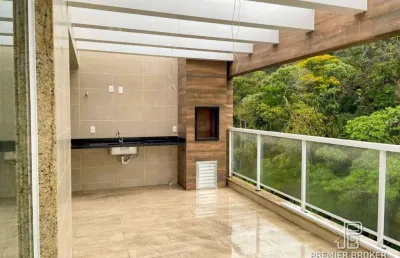 Cobertura à venda, 260 m² por r$ 3.200.000,00 - alto - teresópolis/rj