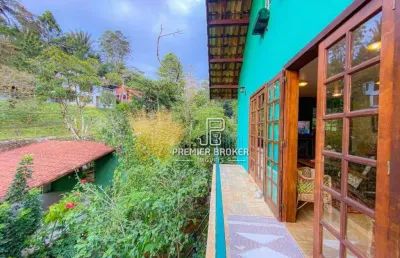 Casa à venda, 196 m² por r$ 1.390.000,00 - carlos guinle - teresópolis/rj