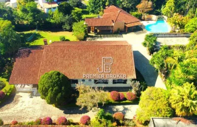 Casa à venda, 503 m² por r$ 3.500.000,00 - parque são luiz - teresópolis/rj