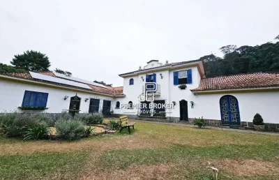 Chácara com 6 dormitórios à venda, 106580 m² por r$ 6.000.000,00 - prata - teresópolis/rj