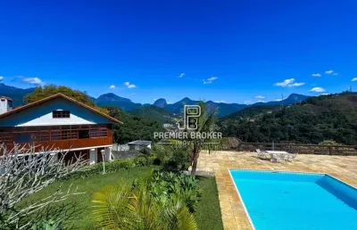 Casa à venda, 304 m² por r$ 900.000,00 - quinta da barra - teresópolis/rj