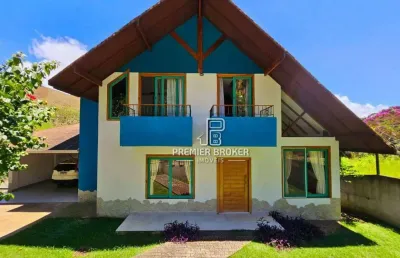 Casa à venda, 300 m² por r$ 1.290.000,00 - prata - teresópolis/rj