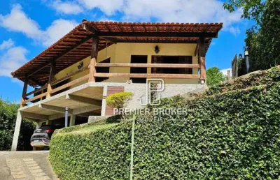 Casa à venda, 265 m² por r$ 990.000,00 - vargem grande - teresópolis/rj