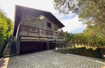 Casa à venda, 600 m² por r$ 2.900.000,00 - albuquerque - teresópolis/rj