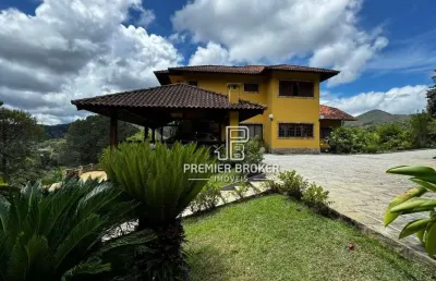 Casa à venda, 450 m² por r$ 2.100.000,00 - albuquerque - teresópolis/rj