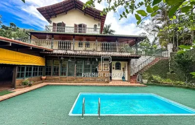 Casa à venda, 263 m² por r$ 1.300.000,00 - bom retiro - teresópolis/rj