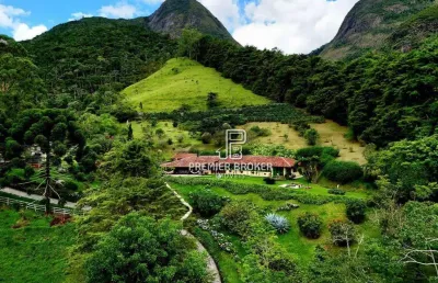 Sítio com 6 dormitórios à venda, 300000 m² por r$ 2.970.000,00 - vargem grande - teresópolis/rj