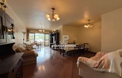 Apartamento com 3 dormitórios à venda, 114 m² por r$ 790.000,00 - alto - teresópolis/rj