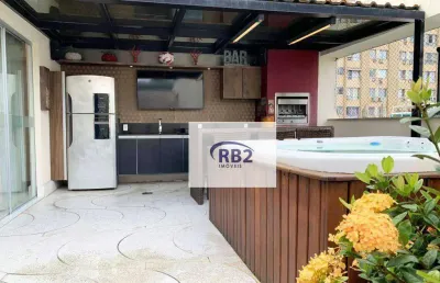 Cobertura à venda, 260 m² por r$ 2.495.000,00 - icaraí - niterói/rj