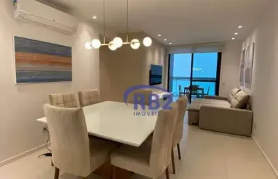 Apartamento com fino acabamento de 4 quartos e 2 vagas na praia de piratininga