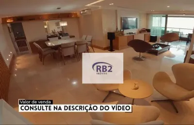Apartamento com 4 quartos à venda, 250 m² por r$ 4.200.000 - são francisco - niterói/rj