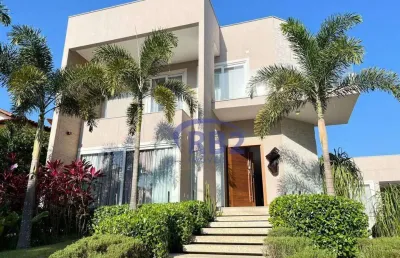 Casa alto padrão com 4 suítes em condomínio fechado em itaipu por r$3.200.000,00