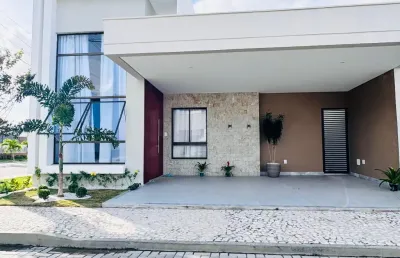 Casa reformada de esquina no condomínio ônix residence - bairro sim