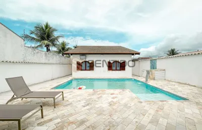 Casa térrea com piscina no cibratel ii – espaço, conforto e lazer a poucos passos da praia!