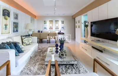 Apartamento mobiliado e decorado com 2 suítes e 2 vagas - centro