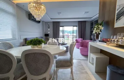 Cobertura duplex 2 suítes com closet e 3 vagas com hb - centro