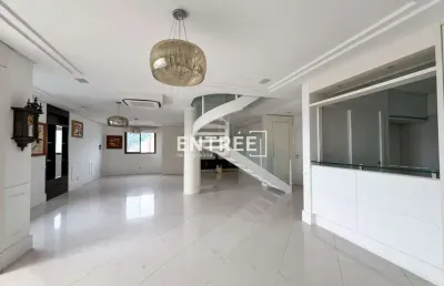 Cobertura duplex 3 suítes e 3 vagas com hb - centro
