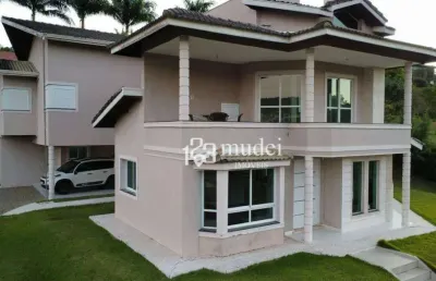 Casa com 3 dormitórios à venda, 325 m² por r$ 2.275.000,00 - condomínio jardim das palmeiras - bragança paulista/sp