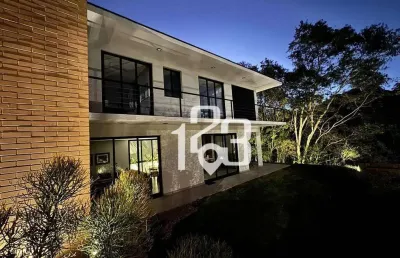 Casa com 2 dormitórios, 222 m² - venda por r$ 3.500.000,00 ou aluguel por r$ 12.600,00/mês - condomínio portal de bragança - bragança paulista/sp