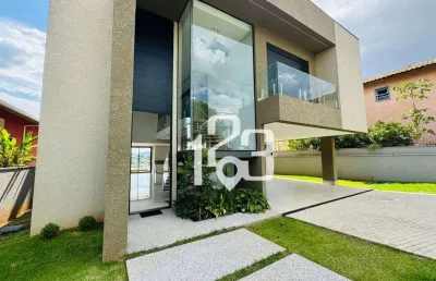 Casa com 4 dormitórios à venda, 450 m² por r$ 4.800.000,00 - condomínio portal de bragança horizonte - bragança paulista/sp