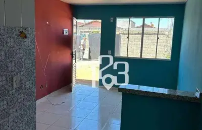 Casa com 2 dormitórios à venda por r$ 250.000 - jardim são miguel - bragança paulista/sp
