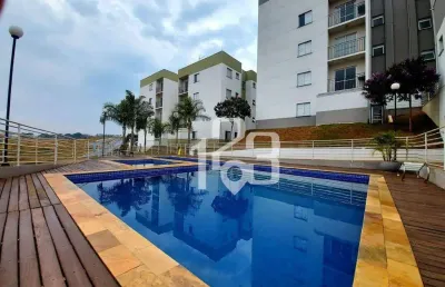 Apartamento com 2 dormitórios à venda, 50 m² por r$ 349.000,00 - condomínio residencial ilhas do caribe - bragança paulista/sp
