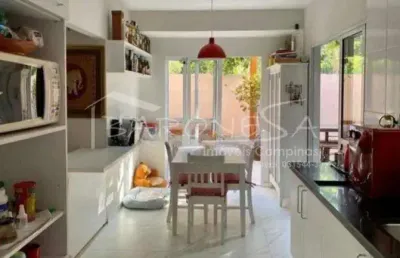 Casa em condomínio fechado com 3 quartos à venda na rua do sol, 148, barão geraldo, campinas, 105 m2 por r$ 750.000