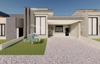 Casa em condomínio fechado com 3 quartos à venda na fontana del tritone, 580, bonfim, paulínia, 192 m2 por r$ 1.350.000