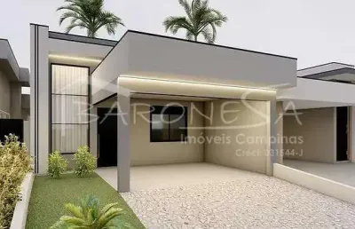 Casa em condomínio fechado com 3 quartos à venda na avenida luiz greco, 500, vila monte alegre, paulínia, 131 m2 por r$ 950.000