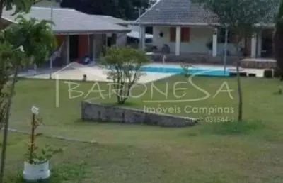 Chácara / sítio com 3 quartos à venda na rua dolores da silva miom, s/n, village campinas, campinas, 1300 m2 por r$ 900.000