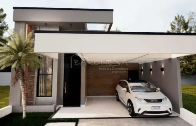 Casa em condomínio fechado com 3 quartos à venda na avenida luiz greco, 500, vila monte alegre, paulínia, 126 m2 por r$ 870.000