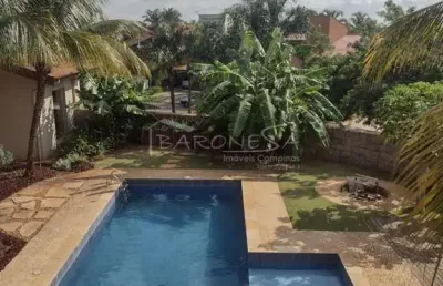 Casa em condomínio fechado com 4 quartos à venda na avenida professor adhelar matthes, 172, loteamento residencial barão do café, campinas, 496 m2 por r$ 4.500.000