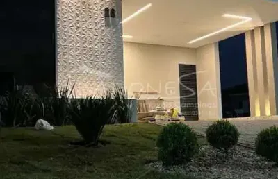 Casa em condomínio fechado com 3 quartos à venda na avenida presidente juscelino kubitschek de oliveira, 177, parque brasil 500, paulínia, 145 m2 por r$ 1.260.000