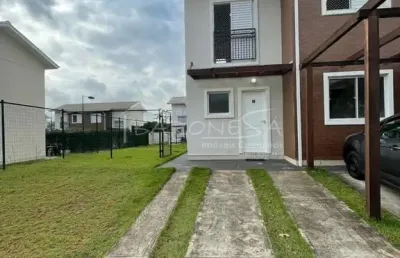 Casa em condomínio fechado com 3 quartos à venda na rua antonio santos silva, 23, balneario tropical, paulínia, 84 m2 por r$ 590.000