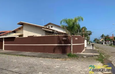 Casa com 3 dormitórios à venda, 129 m² por r$ 690.000,00 - jardim amedeo - peruíbe/sp