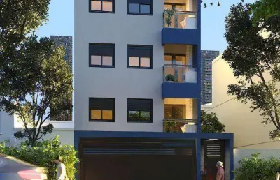 Apartamento com 1 dormitório à venda, 33 m² por r$ 210.000,00 - jardim diadema - diadema/sp
