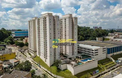 Apartamento com 2 dormitórios à venda, com suíte, 55 m² por r$ 330.000 - vila conceição - diadema/sp