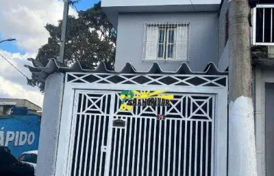 Sobrado com 3 dormitórios à venda, 159 m² por r$ 390.000 - vila padre anchieta - diadema/sp